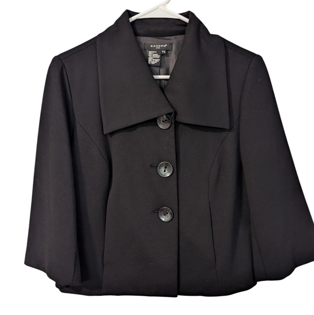 Sandro,Black Women's Blazer,Ps